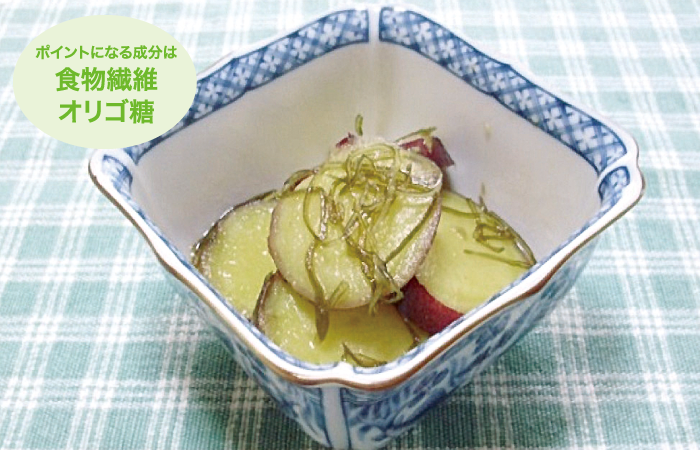 管理栄養士が考えた健康レシピ さつまいもと切り昆布の煮物 白身魚の野菜あんかけ Tomoko ドラッグストア トモズのライフスタイルナビゲーター